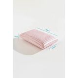 Color Terapi Hava Kanallı Mor Ortopedik Visco Yastık 60X40X15 cm - 60 x 40 cm - Beyaz