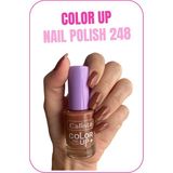 Color Up Nail Polish Oje 248 Double Espresso - Kahverengi