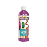 Colorations Yıkanabilir Mor Simli Boya, 473 ml, Canlı Mor, Toksik Olmayan Boya, Çocuk Boyası, Parlak Çocuk Boyası, Sanat Malzemeleri, Çocuklar İçin El İşi Resim, Ev Sanat Projeleri, Okul Boyası