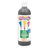 Colorations Yıkanabilir Tempera Parlak, Metalik Efektli Boya, 473 ml, Siyah, Toksik Olmayan, Canlı, Cesur, Çocuk Boyası, El Sanatı, Hobi, Eğlenceli, Sanat Malzemeleri