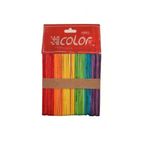 Colorbank Ahşap Aktivite (Dil) Çubuğu Kısa Dar Renkli