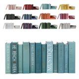 colorbloc 12 Aqua Dekoratif Sahte Kitap, Kitaplık Dekoru için Sahte Kitaplar, Açık Mavi Sehpa Kitapları, Aqua Dekoratif Kitaplar. Deniz Mavisi Ev Dekoru Vurguları. Açık Mavi Ev Sahne Kitapları.