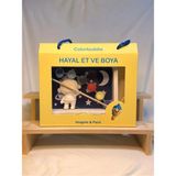 ColorBuddie Hayal Et ve Boya 3D Çerçeve Boyama Seti Uzay Teması
