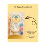 colorbuddie Mini Al, Boya, Oyna Stitch Seramik Boyama Seti – 6 Renkli Çocuk Aktivite Seti