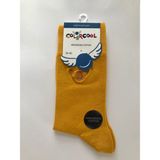 Colorcool Düze Renk Merserize Çorap - 36 - 40 - Hardal