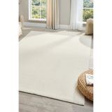 Colore Home Bali Krem Düz Renk Dokuma Halı Düz Renk Yolluk