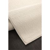 Colore Home Bukle Loop Yumuşak Kaymaz Taban Krem Renk Halı Kesme Bukle Yolluk