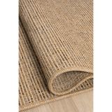 Colore Home Kahve Jüt Sisal Hasır Kilim Jüt Örme Halı Yolluk