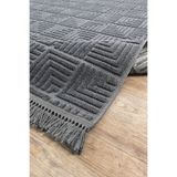 Colore Home Liya Iskandinav Bukle Halı Salon Oturma Odası Yatak Odası Koridor Halısı Yolluk Antrasit Halı