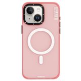 Colored Sand iPhone 15 uyumlu Magsafe Buzlu Kılıf