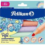 Colorella Pastel 411 Jumbo Keçeli Kalem 6lı Kutu - Standart