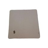 Colorend Mini Safari Bebek Battaniyesi Kundak – Yıldız Desenli, Maymun Nakışlı %100 Pamuklu - Beyaz - Gri - 90x90