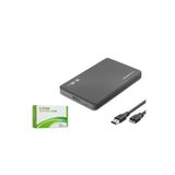 Colorful HADRON HDX1752S 2.5 İnç SATA HDD SSD Harici Disk Kutusu USB 3.0 Micro-B Siyah