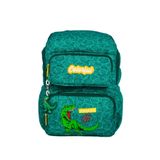 Colorful Maxim Dino Sırt Çantası - Dinazor Temalı Laptop Bölmeli Erkek Okul Çantası İlkokul