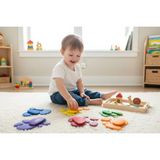 Colorful Pebbles Eğitici Oyun Seti Renkli Taşlar ile 3–6 Yaş Çocuklar için Duyusal Gelişim