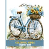 Colorful Rides: Bicycle and Flower Mandala Coloring Pages
