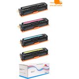 Colorful Toner Canon I-Sensys MF-651CW I-Sensys MF-655CDW Çipli Muadil Toner Seti Cmyk