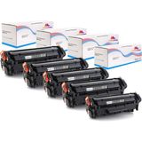 Colorful Toner Hp Laserjet Pro P1102W Muadil Toner CE285A 5li Paket