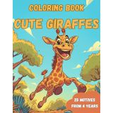 Coloring Book Cute Giraffes: Stretch your imagination sky-high with adorable giraffes and playful jungle scenes – the perfect coloring book for little ... dreams! (CA Coloring Books from 4 years up)