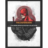 Coloring Book & Poster Collection: The Defenders The Devil Comics