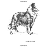 Coloring Cover Notebook (Collie Profile): Notebook for note taking, writing, research, and journaling with coloring design on cover for therapy, inner ... Notebooks, Sketchbooks, and Journals)