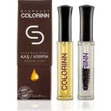 Colorinn Professional Kaş Kirpik Bakım Yağı 2×10 ml Yoğun Besleyici Formül ile Güçlendirir