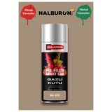 Colorium K7 Ral Renkleri 400 Ml Özel Doldurulmuş Selülozik Mat Sprey Boya Ral 1019 Yeşil Bej