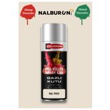 Colorium K7 Ral Renkleri 400 Ml Özel Doldurulmuş Selülozik Mat Sprey Boya Ral 9001 Krem