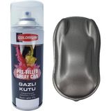 Colorium Plasti Dip 400 ml Sökülebilir Kauçuk Gun Metal Sprey Boya Çok Amaçlı Kullanım İçin Etkili