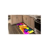 Colorix Carpet Kaymaz Taban Tezgah Önü Mutfak Paspası 75x150 Cm No: 025