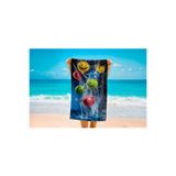 Colorix Tekstil Plaj Havlusu 75x150 cm Çok Renkli Model 1021, CCPH1021
