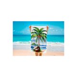 Colorix Tekstil Plaj Havlusu 75x150 cm Çok Renkli Model 1034, CCPH1034
