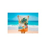 Colorix Tekstil Plaj Havlusu 75x150 cm Çok Renkli Model 1037, CCPH1037