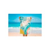 Colorix Tekstil Plaj Havlusu 75x150 cm Çok Renkli Model 1055, CCPH1055