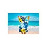 Colorix Tekstil Plaj Havlusu 75x150 cm Çok Renkli Model 1058, CCPH1058