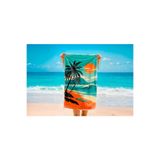 Colorix Tekstil Plaj Havlusu 75x150 cm Çok Renkli Model 1068, CCPH1068