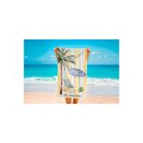 Colorix Tekstil Plaj Havlusu 75x150 cm Çok Renkli Model 1069, CCPH1069