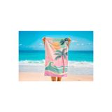 Colorix Tekstil Plaj Havlusu 75x150 cm Çok Renkli Model 1073, CCPH1073