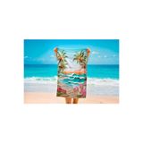 Colorix Tekstil Plaj Havlusu 75x150 cm Çok Renkli Model 1075, CCPH1075