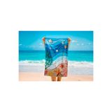 Colorix Tekstil Plaj Havlusu 75x150 cm Çok Renkli Model 1079, CCPH1079