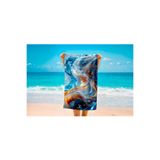 Colorix Tekstil Plaj Havlusu 75x150 cm Çok Renkli Model 1080, CCPH1080