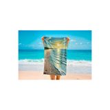 Colorix Tekstil Plaj Havlusu 75x150 cm Çok Renkli Model 1091, CCPH1091