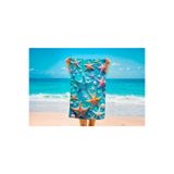 Colorix Tekstil Plaj Havlusu 75x150 cm Çok Renkli Model 1116, CCPH1116