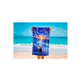Colorix Tekstil Plaj Havlusu 75x150 cm Çok Renkli Model 1184, CCPH1184