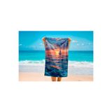 Colorix Tekstil Plaj Havlusu 75x150 cm Çok Renkli Model 1187, CCPH1187