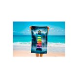 Colorix Tekstil Plaj Havlusu 75x150 cm Çok Renkli Model 1189, CCPH1189