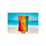 Colorix Tekstil Plaj Havlusu 75x150 cm Çok Renkli Model 1199, CCPH1199