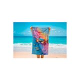 Colorix Tekstil Plaj Havlusu 75x150 cm Çok Renkli Model 1217, CCPH1217