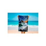 Colorix Tekstil Plaj Havlusu 75x150 cm Çok Renkli Model 1227, CCPH1227
