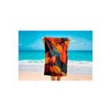 Colorix Tekstil Plaj Havlusu 75x150 cm Çok Renkli Model 1246, CCPH1246